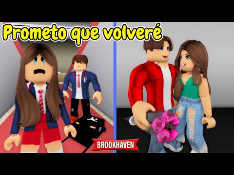 PROMETO QUE VOLVERE | Brookhaven rp | Mini Pelicula - Historia de Roblox