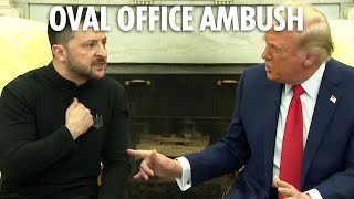 Donald Trump &amp; Volodymyr Zelensky’s explosive White House fight IN FULL