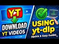 How To Download Any YouTube Videos Playlist Shorts Using Ytdlp 2026 Full Step
