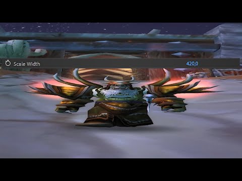 Wide R14 warlock walking but every time he deletes allliance he gets wider