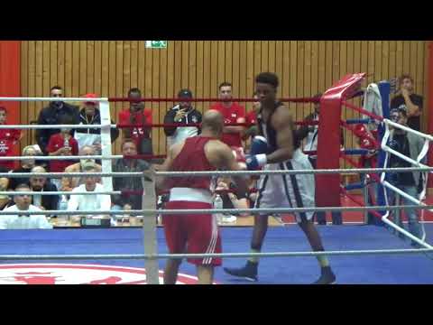 Boxen: Youness Boulaich - Ibrahima Diallo (Hessenmeisterschaft 2017 #41)
