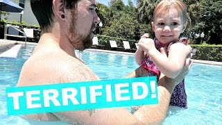 TODDLER GOES UNDERWATER!