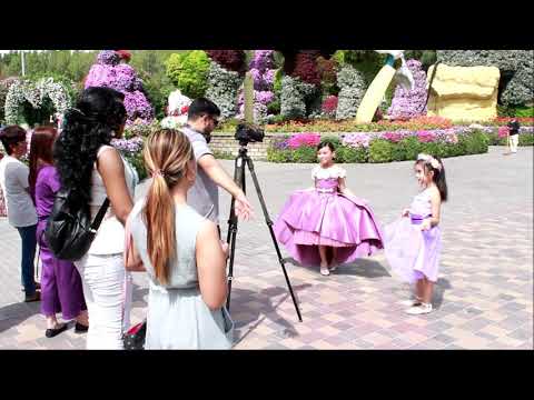 ALITI P&T - Dubai Miracle Garden Video/ Photo Shoot (Behind the Scenes - Preesha)