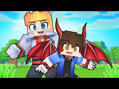 NARUTO adotou um BEBÊ DRAGÃO no MINECRAFT