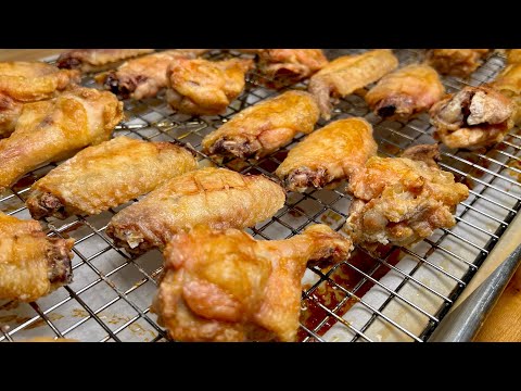 Crispy Baked Chicken Wing Recipe!