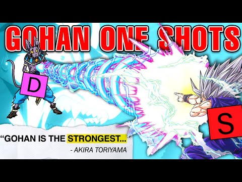The “CANON” Dragon Ball Super Power Scale.
