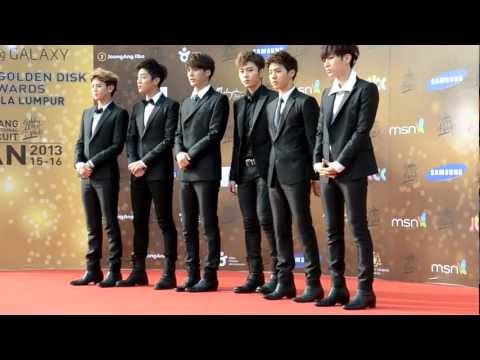[HD] BEAST - Red Carpet 27th Golden Disk Awards Day 1