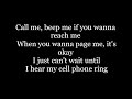Christina Milian - Call Me, Beep Me! (Kim Possible Theme Song) (Lyrics HD)