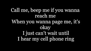 Christina Milian - Call Me, Beep Me! (Kim Possible Theme Song) (Lyrics HD)