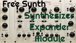 Video thumbnail for Free Synth - Synthesizer Expander Module by Cherry Audio (No Talking) by Elektronick Musick