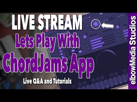 iOS Live Stream | Let's Check Out the New ChordJam App | Free Moog Apps!