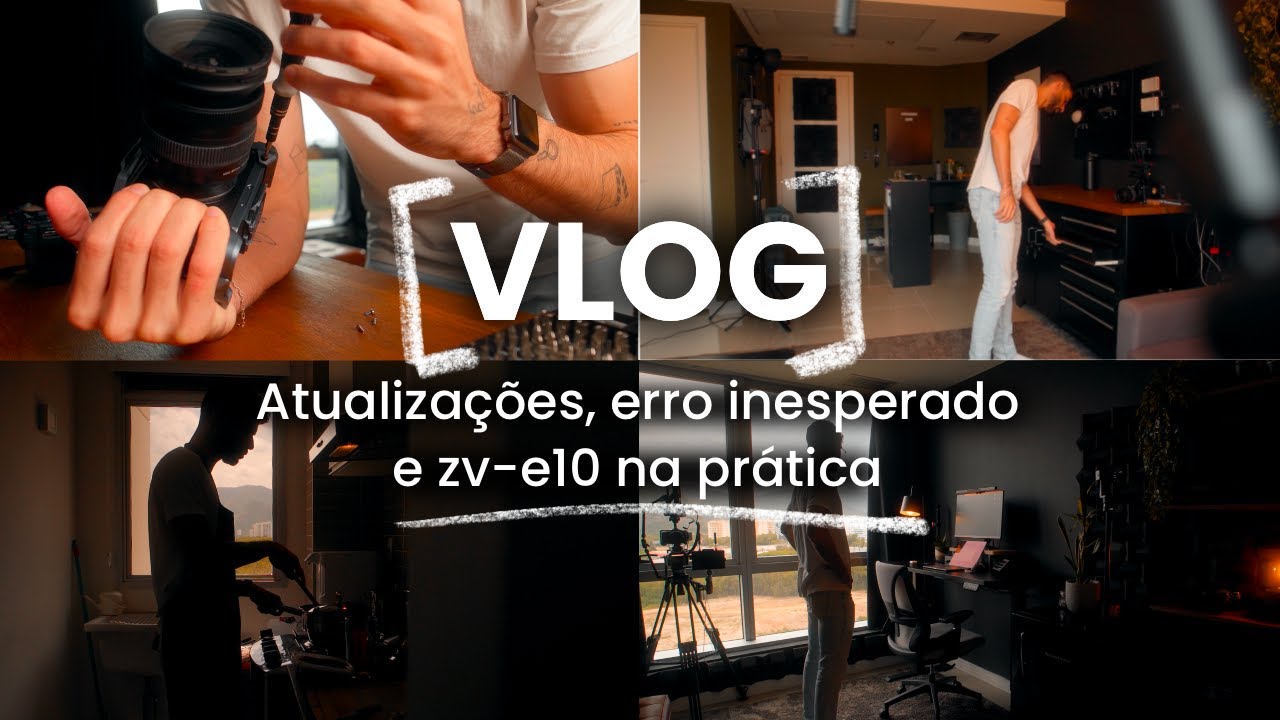 VLOG 12: Studio Trouble, Sony ZV E10 and Life Updates