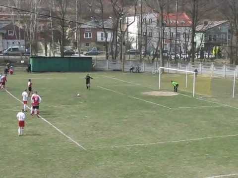 2013.04.14 Przemsza Okradzionów - CKS Czeladź 4:2 (2:1) - gol na 3-1
