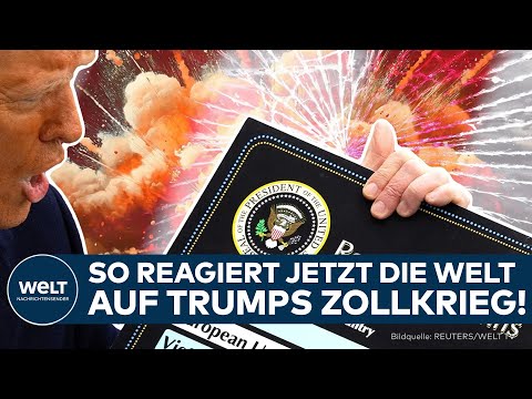 TRUMP ENTFACHT ZOLLKRIEG: Börsen in Panik - So reagiert jetzt China, Kanada & der Rest der Welt