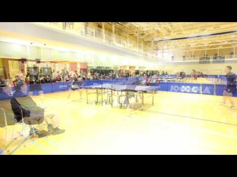 2010 Chesapeake Open Finals Highlights.  Gao Yan Jun VS Damien Provost