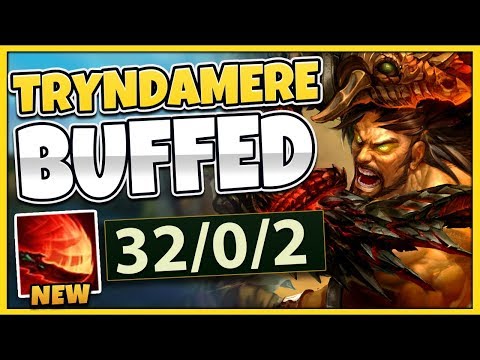 NEW TRYNDAMERE BUFFS GIVE HIM INFINITE SPINS!?! S9 TRYNDAMERE JUNGLE GAMEPLAY! - League of Legends