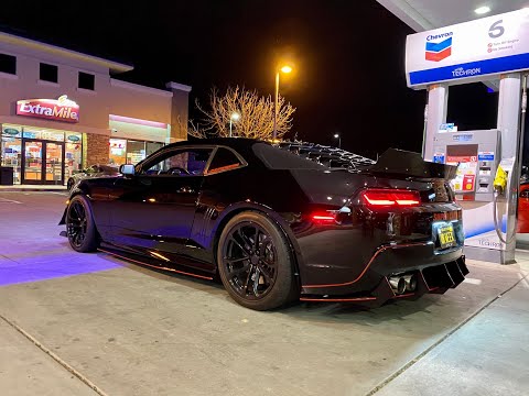 ZL1 GETS VISUAL UPGRADE. 3M REFLECTIVE PIN STRIPE TAPE!!