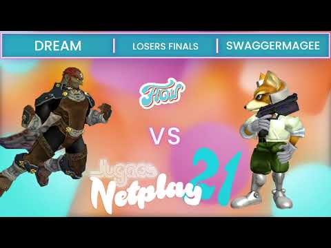 Jugaos Netplay 21 - Dream vs SwaggerMagee - Losers Finals - Ganondorf vs Fox