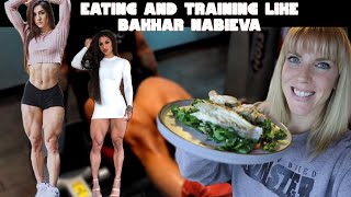 Eating And Training Like Bakhar Nabieva - INSANE Leg Workout