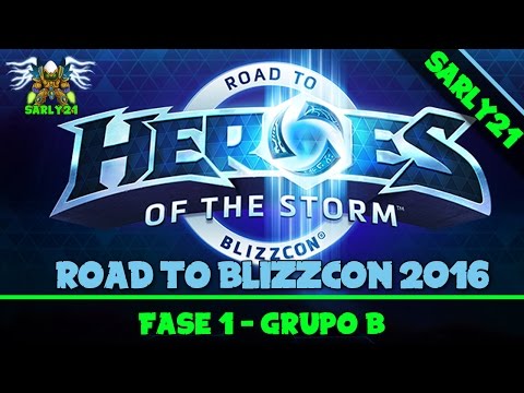 [ESP] Blizzcon 2016 - Heroes of the Storm Fase 1 - Grupo B Road to BlizzCon Fall Championship