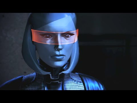 Mass Effect Trilogy: Joker and EDI Romance Complete All Scenes