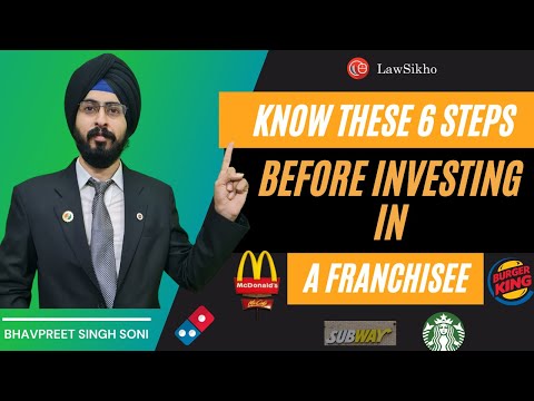 6 steps checklist before investing in franchisee  | In Hindi | Bhavpreet Singh Soni | LawSikho