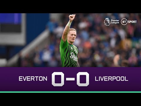 Everton v Liverpool (0-0) | Pickford On Top Form In Tense Derby! | Premier League Highlights