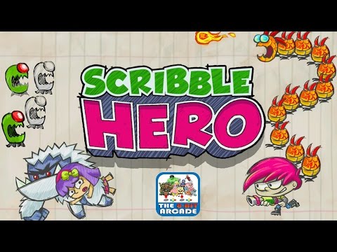 Scribble Hero - Sketch Battles To Save Your Notebook (iPad Gameplay, Playthrough) Video