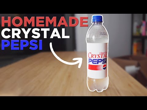 我從頭開始做停產的水晶百事可樂。 (I Made The Discontinued Crystal Pepsi From Scratch)
