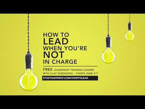Free Leadership Training - How to Lead When You're Not in Charge