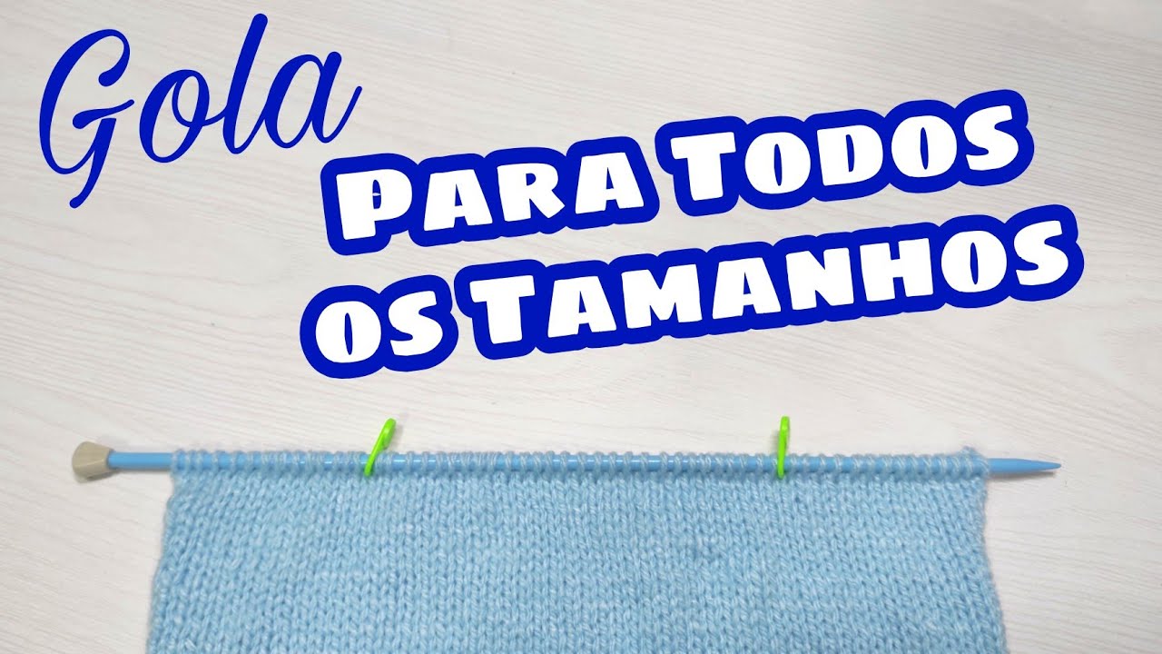 Quantos Pontos Deixo para a Gola de Blusa de Tricô | Ana Alves