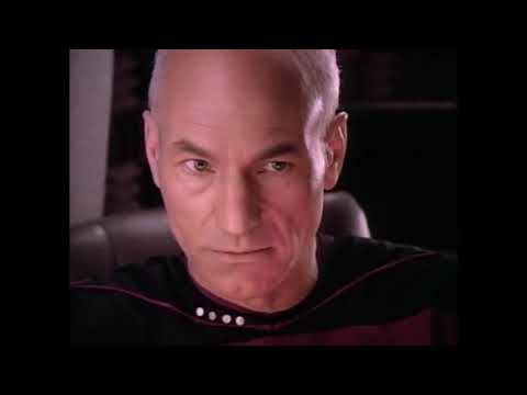 When Picard Meets Riker for the First Time, and 35 Years Later