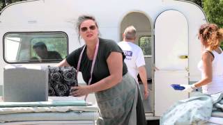 Workshop Caravankussens Stofferen - urbans and indians en Caravanity!