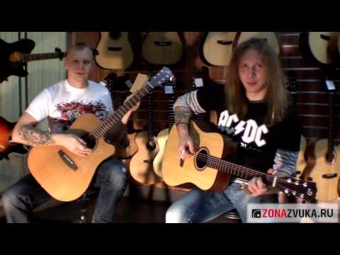 ZZ: обзор гитар DOWINA D111S-LE и DCE-111CED