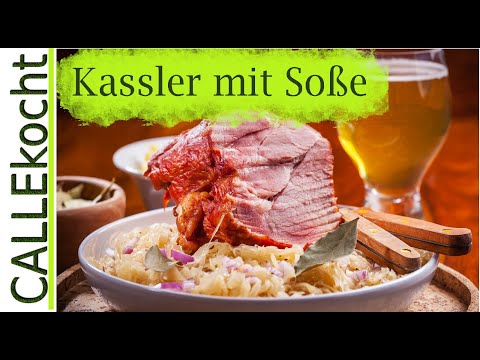 Ewig nicht mehr gegessen: Lecker Kasslerbraten mit Soße. Omas Rezept