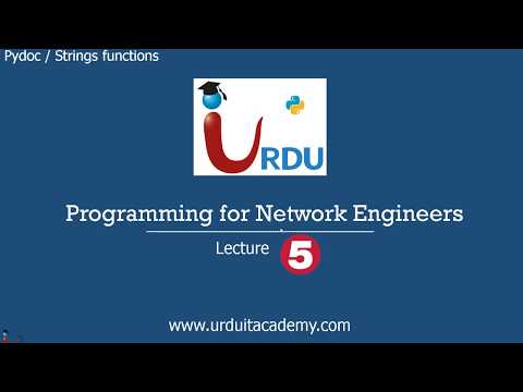 Programming for Network Engineers Lecture 01 Introduction to Programming for Network Engineers