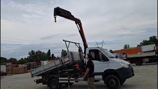 IVECO Daily 70C17 4x4/Tipper/Palifinger PK4200B Crane+Grapple dump truck < 3.5t | Image 7 - Autoline