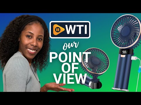 Handheld Fan - Portable Fan 5200mAh - WTI product video review