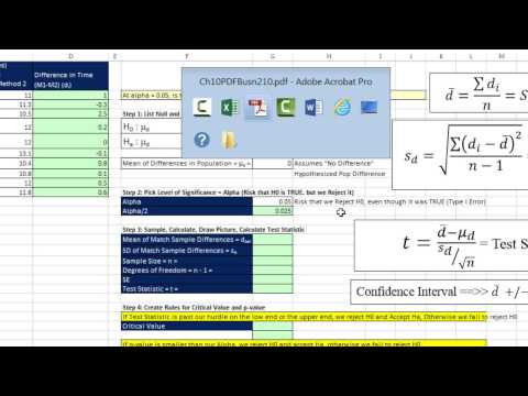 Excel Statistical Analysis 01 Data Statistics