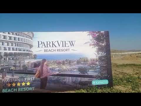 Park View Beach Resort karachi Phase 1 On Site Location