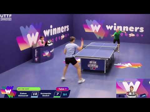 WINners CUP table 1 23.12 Ziakun Aleksandr - Kuzmenko Dmitrii 13:30