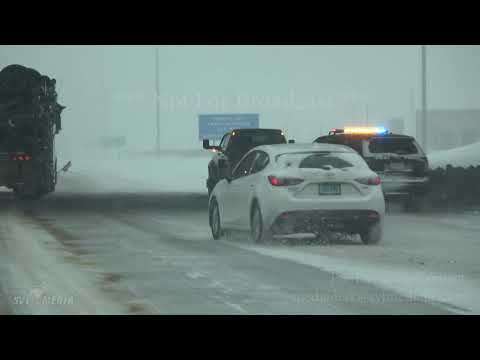 2/20/19 - Fargo, ND and Moorhead, MN area - I-94 Pile up West Fargo, Morning Accidents