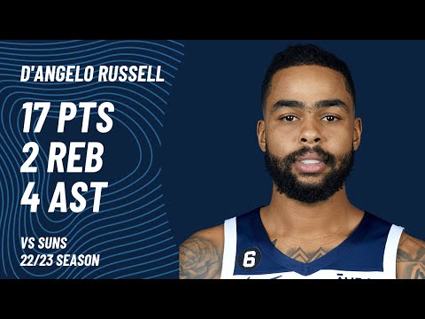 D'Angelo Russell vs Phoenix Suns | Jan 13, 2023