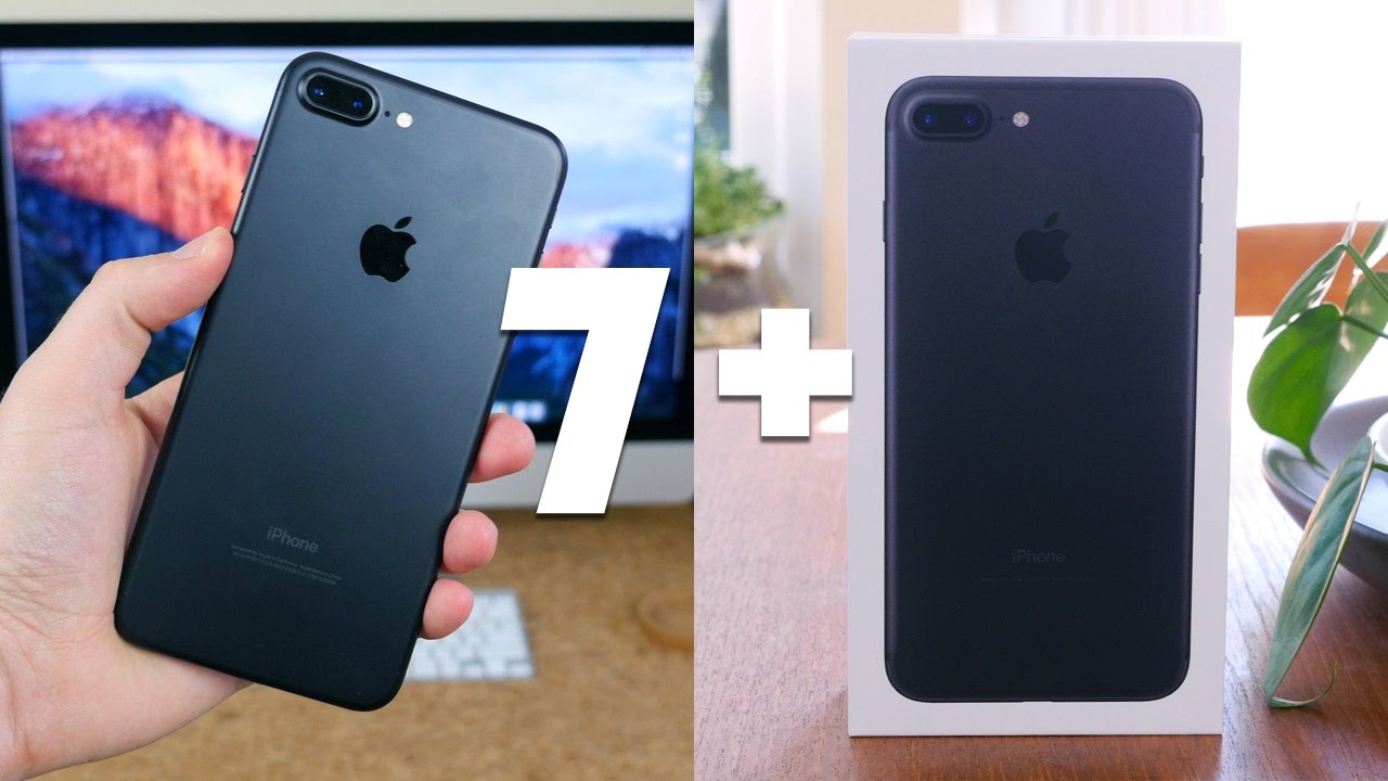 Apple iPhone 7 Plus Unboxing and First Impressions