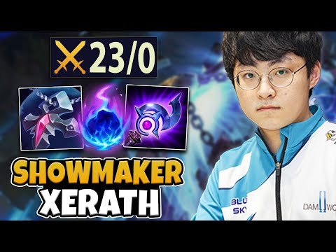 I Tried Showmaker's Signature Xerath Build And Got 1 Kill Per Minute!