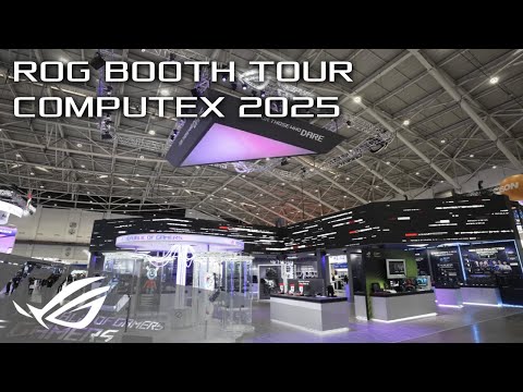 ROGブースツアー - Computex 2025 | ROG (ROG Booth Tour - Computex 2025 | ROG)