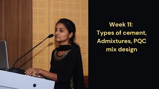 NPTEL Pavement materials: Week 11