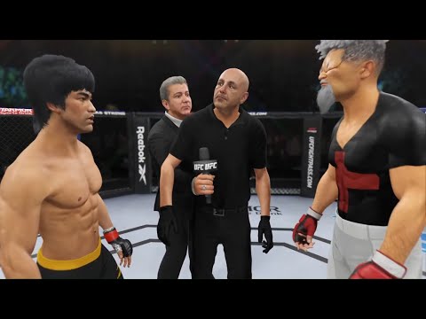 UFC 4 I Bruce Lee vs. Black Aibolit (EA sports UFC 4)