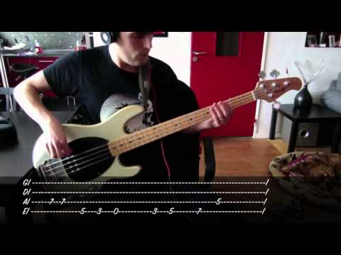 Audioslave - Cochise - Bass Cover & Tab