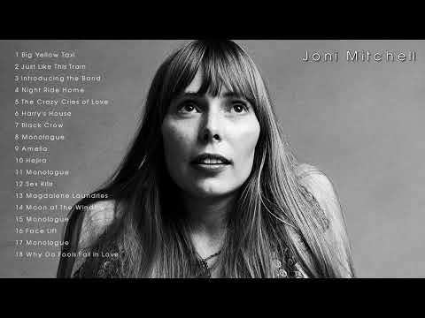 Joni Mitchell Greatest Hits Full Album  - The Best of Joni Mitchell